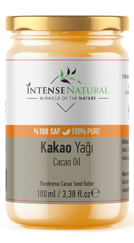 Kakao Çekirdeği Yağı Soğuk Sıkım 100 ml %100 Saf ve Doğal Cacao Butter Oil