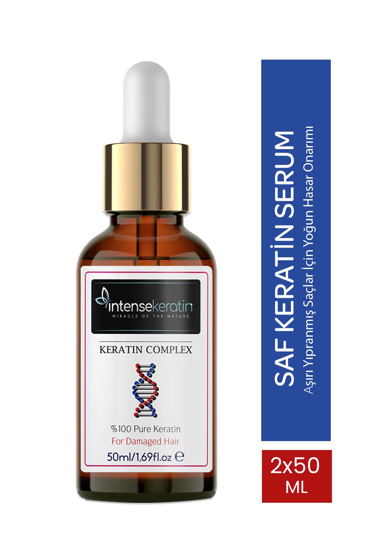 Saf Keratin Serum 50 ml - Patentli Formül