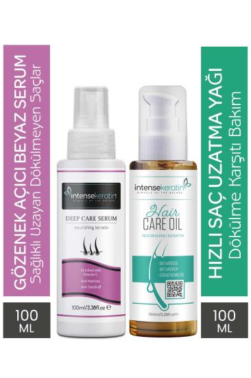 Dip Bakım Yağı + Beyaz Serum Gözenek Açıcı 