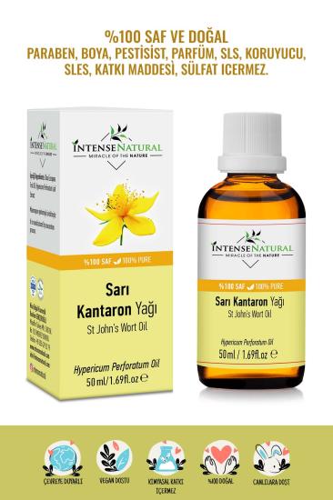 Sarı Kantaron Yağı %100 Saf ve Doğal 50 ml