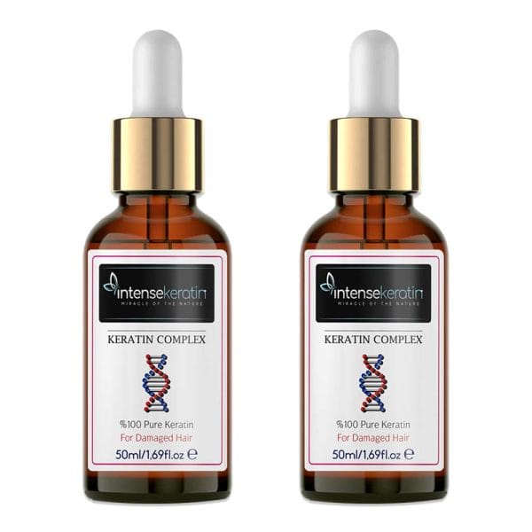 Aşırı Yıpranmış Saçlar Için Saf Keratin Serum 2x 50 ML