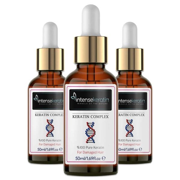 Aşırı Yıpranmış Saçlar Için Saf Keratin Serumu 3x 50 ML