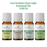 Fresh Ferahlatıcı Aromaterapi Uçucu Yağlar Seti 4x10 ML