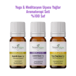 Yoga ve Meditasyon Aromaterapi Uçucu Yağlar Seti 3x10 ML